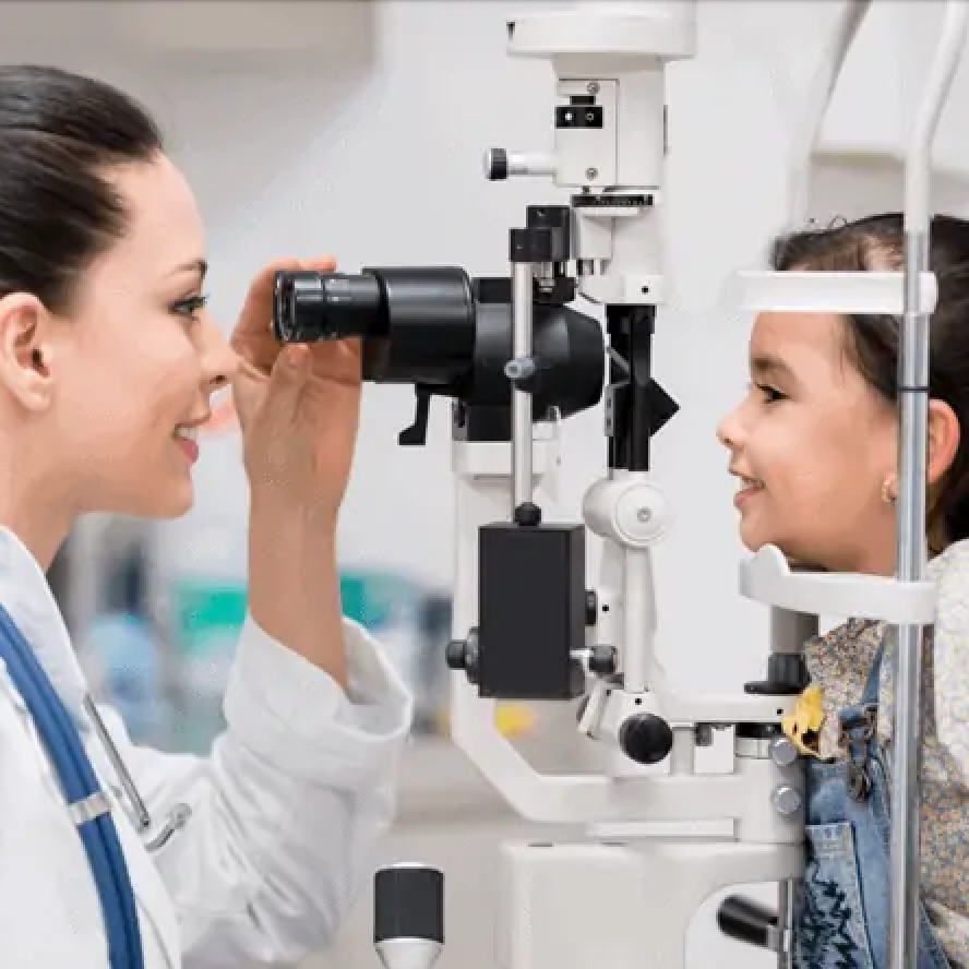 pediatric eye exam in Rochester